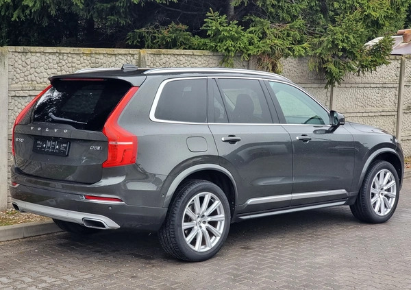 Volvo XC 90 cena 156900 przebieg: 82218, rok produkcji 2017 z Myślenice małe 631